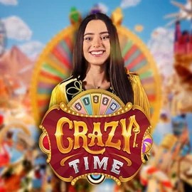 Crazy Time game by Evolution – logo hosted on Supraplay Casino