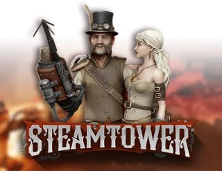 Enjoy Steam Tower Slot by NetEnt – logo hosted on supraplaysnl.nl