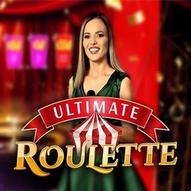 Ultimate Roulette online game logo by Ezugi on supraplaysnl.nl